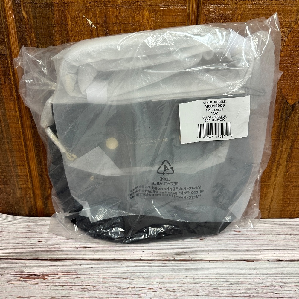 Marc Jacobs Preppy Nylon Mini Natasha Crossbody Bag - Black - Picture 6 of 7